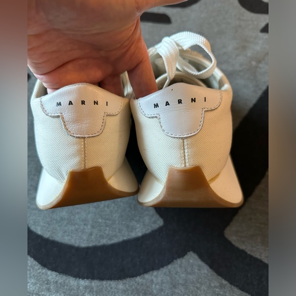 Marni Graphic Print Embroidery Chunky Sneakers - Picture 5 of 11